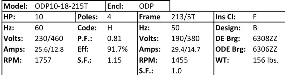Model# ODP10-18-215T
Catalog#ODP10-18-215T
