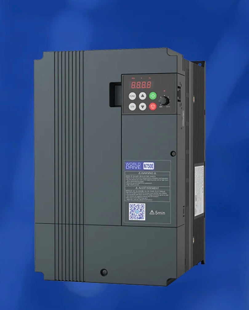 WDN750E-3500HF WORLD-WIDE ELECTRIC DRIVE N750E VARIABLE
FREQUENCY DRIVE, 3-PHASE INPUT,
460V, 500HP 656AMPS, CONSTANT
TORQUE OR 550HP 680A, VARIABLE
TORQUE