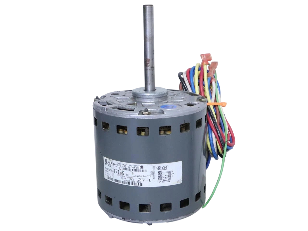 GE Motors 5KCP39PGS171S Furnace Blower Motor 3/4HP 1075RPM 4SPD 115V