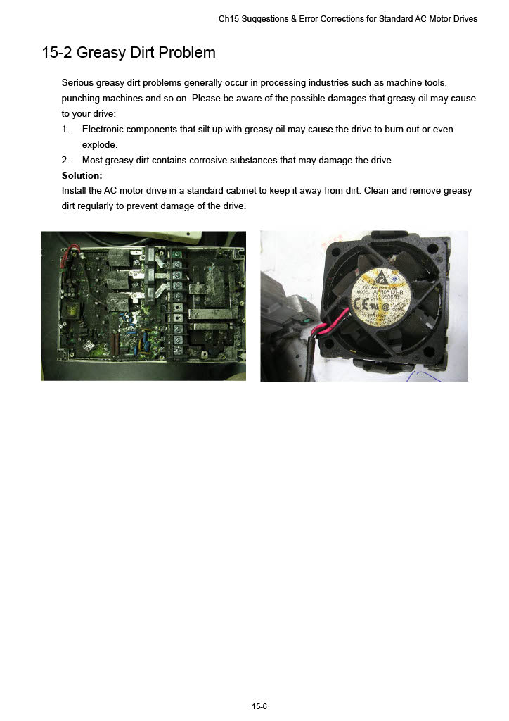 Delta VFD-ED AC Drive - 15 HP, 230V, 3-Phase Input/Output | Model VFD110ED23S