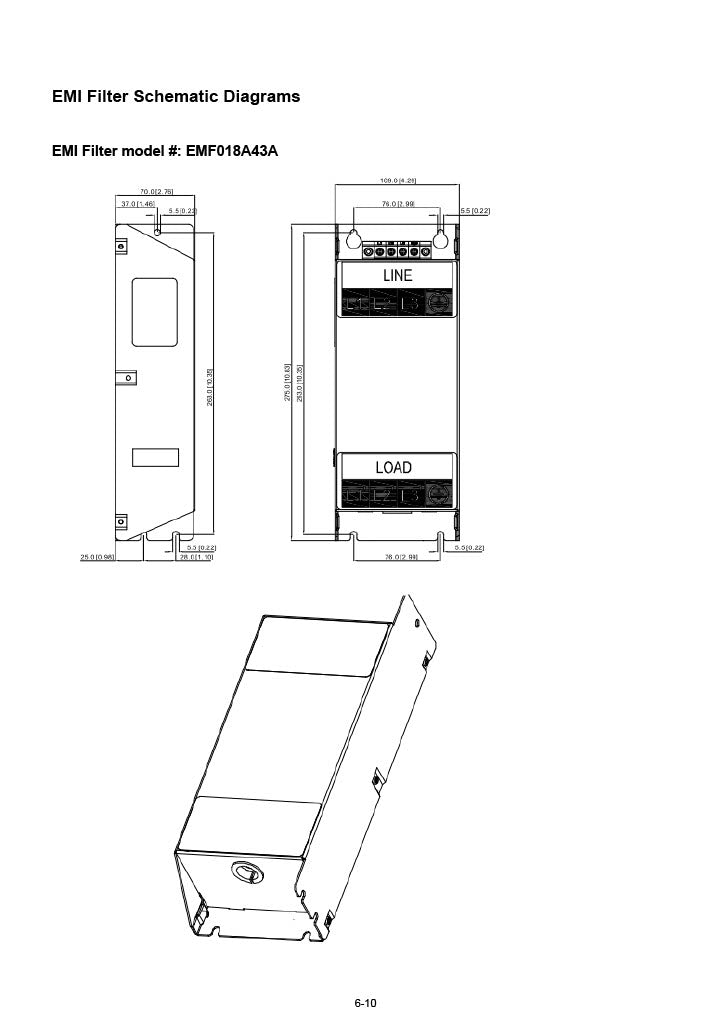 Delta VFD-ED AC Drive - 15 HP, 230V, 3-Phase Input/Output | Model VFD110ED23S