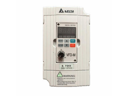 Delta VFD-M VFD - 1 HP, 575V, 3-Phase, IP20 Enclosure | Model VFD007M53A