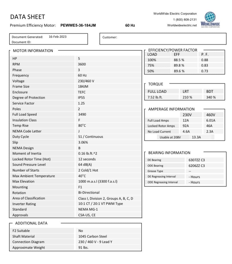 PEWWE5-36-184JM