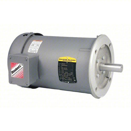 Baldor CM3534 Motor - 0.33 HP, 1730 RPM, 3-Phase, TEFC, 60 Hz, 56C Frame