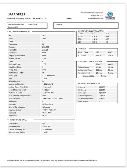 Model# ODP10-18-215T
Catalog#ODP10-18-215T