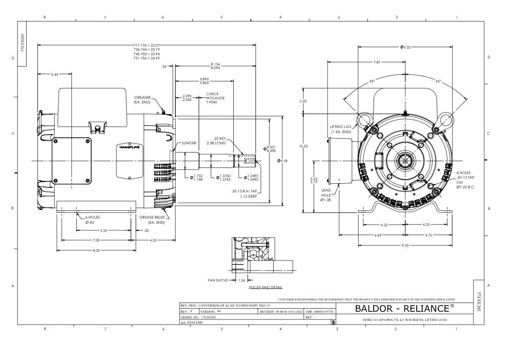 BALJPL1509T AG motor