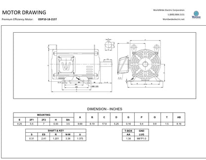 Model# ODP10-18-215T
Catalog#ODP10-18-215T