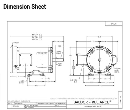 BALDOR M3539