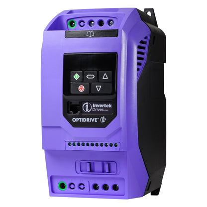 Invertek Optidrive E3 Single Phase VFD - 1.5 HP, 230V Input | Model ODE-3-220105-1F42-01