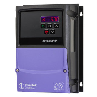 Invertek OptiDrive E3 VFD - 0.5 HP, 240V, 1-Phase Input, 3-Phase Output | Model ODE-3-120023-1F1A