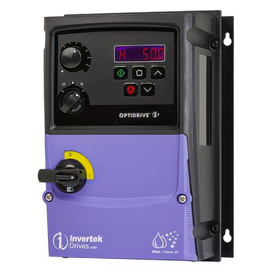 Invertek OptiDrive E3 VFD - 0.5 HP, 240V, 1-Phase Input, 3-Phase Output | Model ODE-3-120023-1F1B