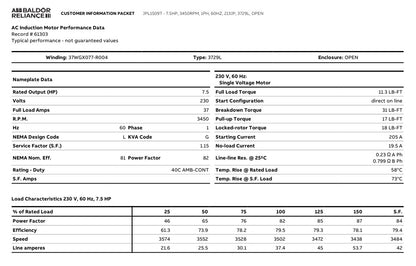 BALJPL1509T AG motor