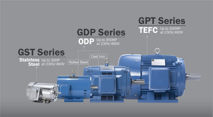 Galt Electric GPT0200-4-256T-K Motor - 20 HP, 1800 RPM, 3-Phase, TEFC, 256T Frame