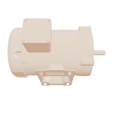 Baldor CM3538 Motor - 0.33 HP, 1730 RPM, 3-Phase, TEFC, 60 Hz, 56C Frame