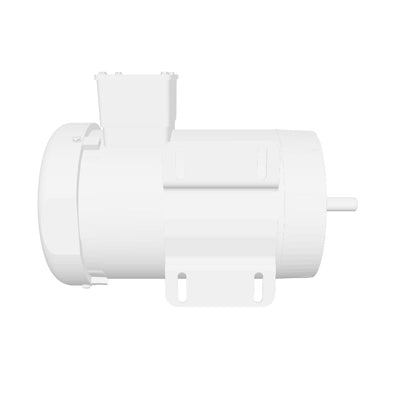 Baldor CEM3558 Motor - 2 HP, 1760 RPM, 3-Phase, TEFC, 60 Hz, 56C Frame