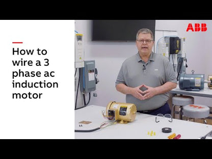 Baldor CEM3555 Motor - 2 HP, 3490 RPM, 3-Phase, TEFC, 60 Hz, 56C Frame