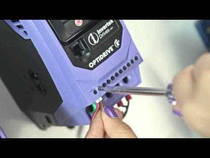 Invertek OptiDrive E3 VFD - 0.5 HP, 240V, 1-Phase Input, 3-Phase Output | Model ODE-3-120023-1F1B