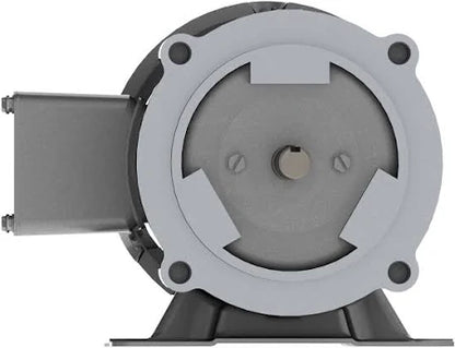 Baldor CM3538 Motor - 0.33 HP, 1730 RPM, 3-Phase, TEFC, 60 Hz, 56C Frame